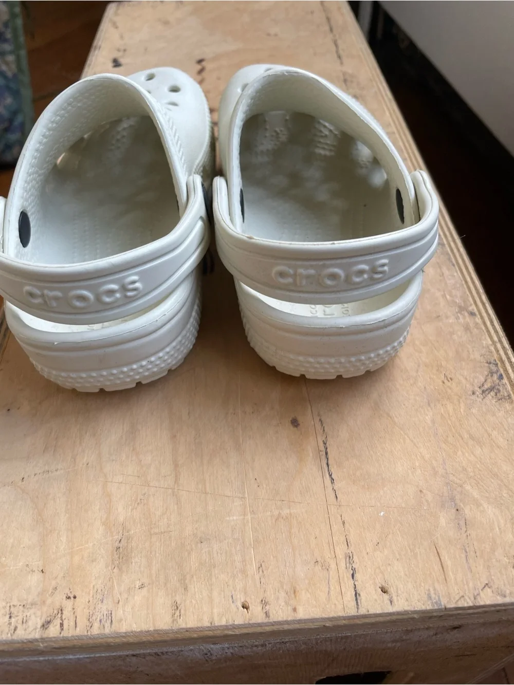 CROCS Kids White Classic Clog